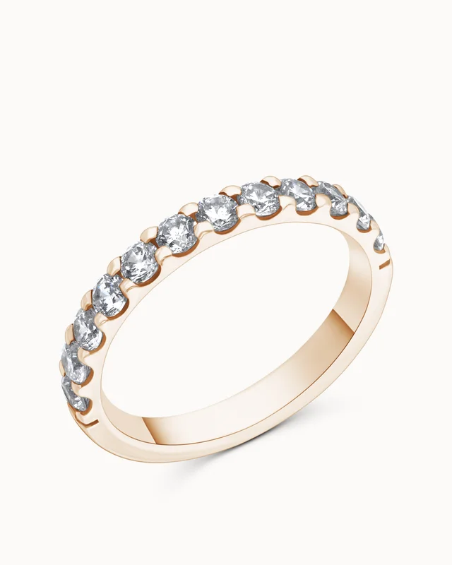 Eternity Ring Louise 18K Rose Gold 2mm - Engagement Rings & Wedding Rings from Vanbruun