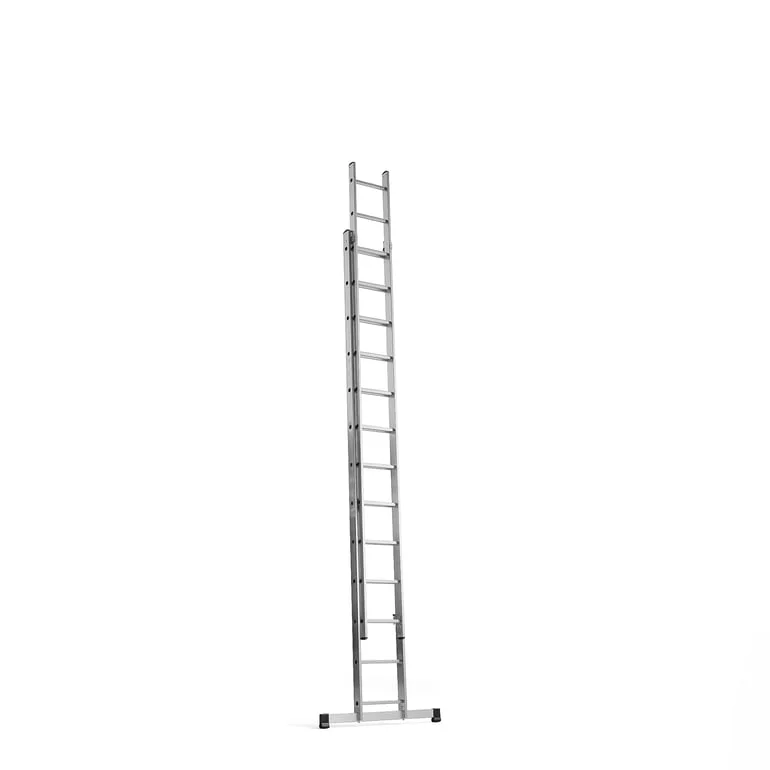Extension ladder EVEREST, 2x13 treads, H 6200 mm