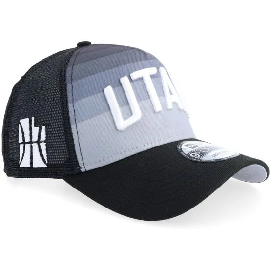New Era - NBA Grau trucker Cap - Utah Jazz NBA City Edition 9FORTY A-Frame Trucker @ Hatstore
