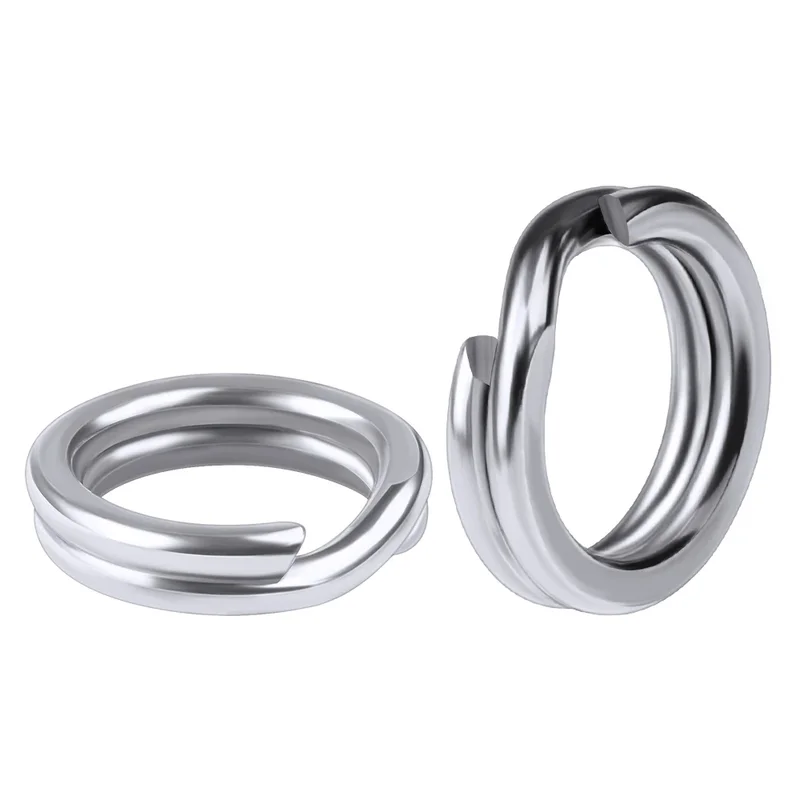 AliExpress - Angeln Split Ringe 50 ~ 200 Stücke Edelstahl Köder Ringe Salzwasser Terminal Tackles Split Ringe Angeln Anschlüsse Snap Ringe