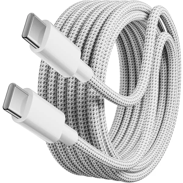 PS5 Playstation5 USB-C till USB-C Kabel -2m- 2 Meter Extra Lång