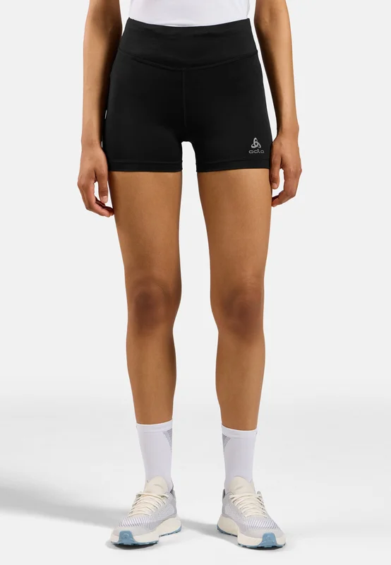 Odlo Women's Essential Sprinter Short Running Tights, XS, black