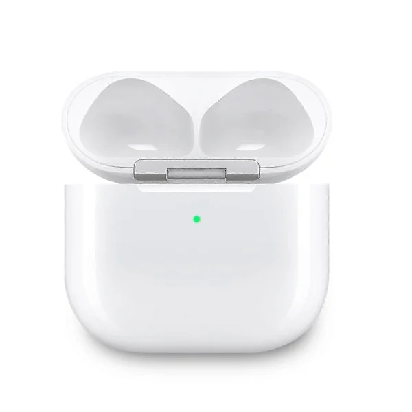 Kompatibelt AirPods 4-ladeetui, trådløst ladeetui med USB-C-port