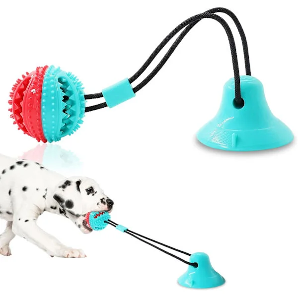 Dog Toys Dog Chew Toys for Aggressive Chewers Puppy Training Treats Dental Care Chew Rope Toys for Treat Food Dispensing Ball Toys