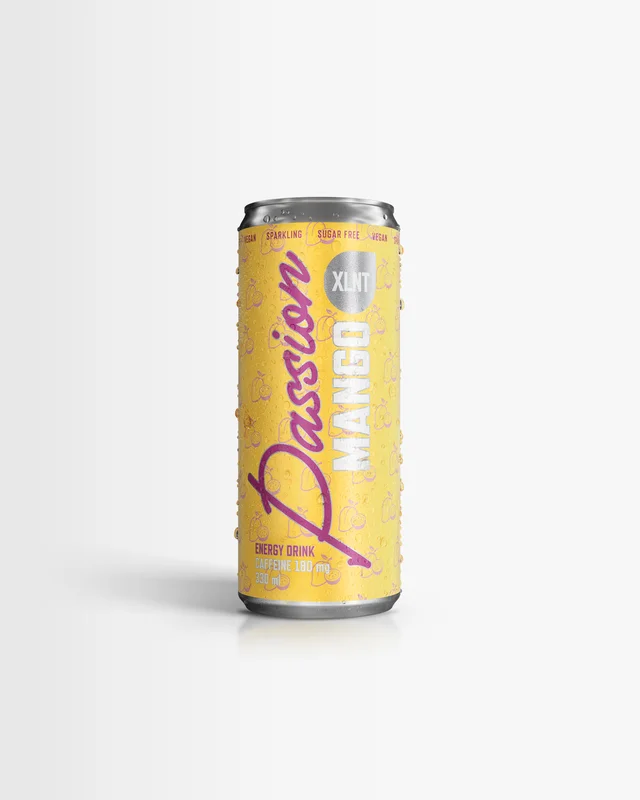XLNT Sports Energidryck - 330 ml - Passion Mango