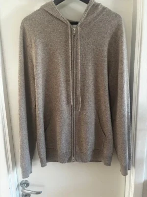 Beige John Henric Kashmir hoodie