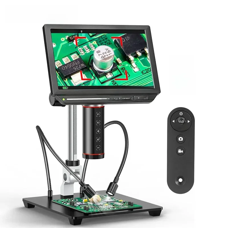AliExpress - Elikliv EM4K-AF Autofokus 4k Digital mikroskop 2000x HDMI Löt mikroskop für die elektronische Reparatur 8 "Münz verstärker 10" Ständer