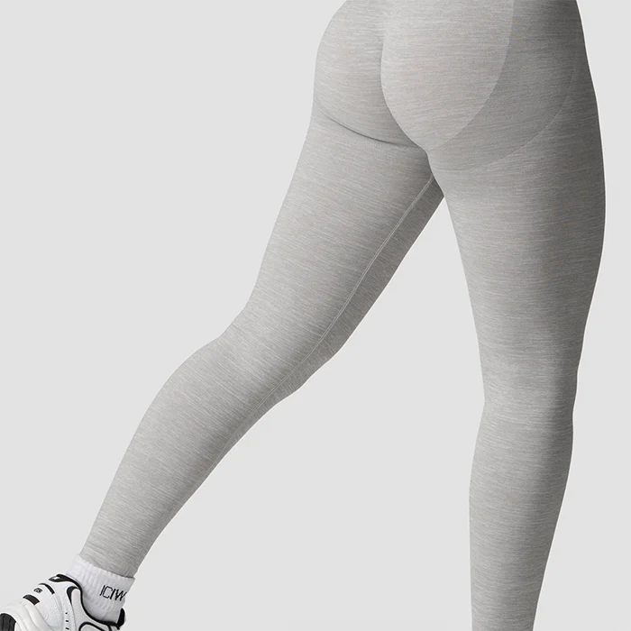 Træningstights ICANIWILL Smooth Seamless Tights Grå - Bodyman.dk