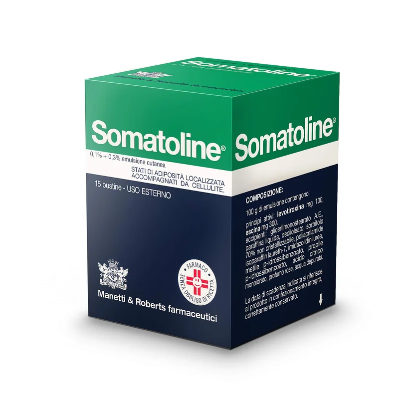 Somatoline Somatoline 0,1% + 3% Emulsione Cutanea 15pz - Crema corpo anticellulite