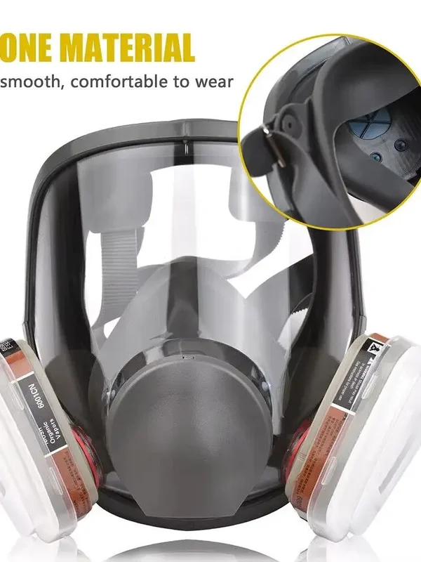 AliExpress - 6800 Full Face 15 IN 1 Gas Mask Chemical Vapor Paint Spray Respirator 95% Filter