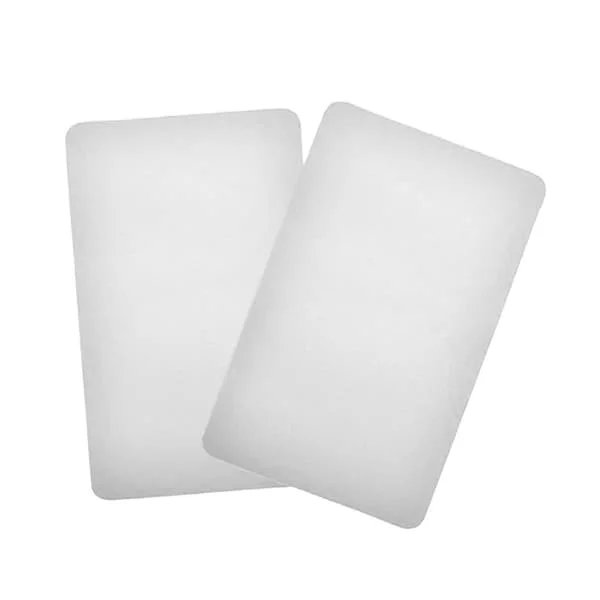 2 stk reparasjonslapp for oppblåsbar båt PVC reparasjonssett kajakk kano gummibåt hvit