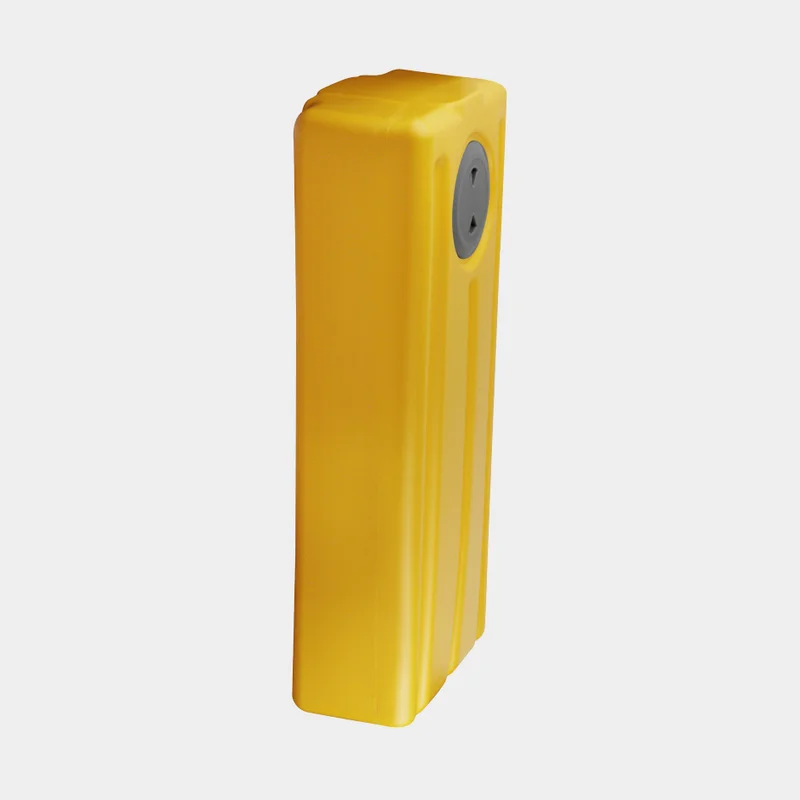 Fäkalientank / Grauwassertank CAN-SB, 61 Liter, mit Inspektionsdeckel, 390 x 200 x 950 mm, HDPE (Polyethylen), gelb - Boot