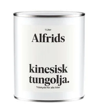 Alfrids Produkter V430019 Träolja kinesisk 1 l, Färg & tapeter
