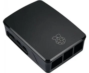 Raspberry Pi Foundation-Raspberry Pi 5 Case Black/Grey with fan-Raspberry Pi 5 Case Black/Grey with fan-Computer components-Barebone / NUC