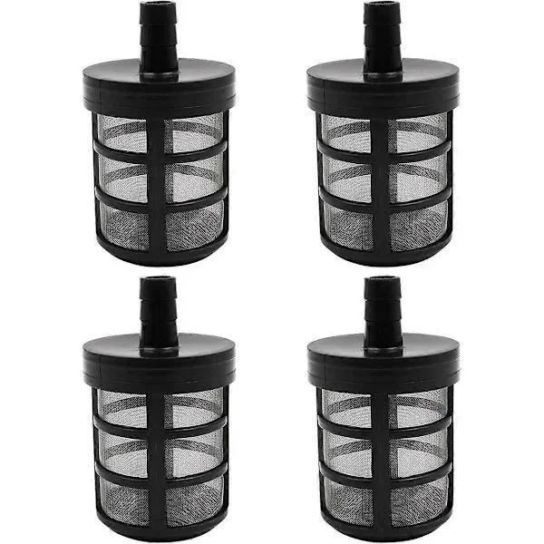 /EA/4 st Rörfilter Trädgårdsslangfilter Vattenpumps Sugfilter Vatten för Högtryckstvätt