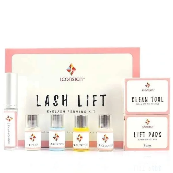 Lashlift kit - Eyelash lift kit - Lashlift - Iconsign Transparent