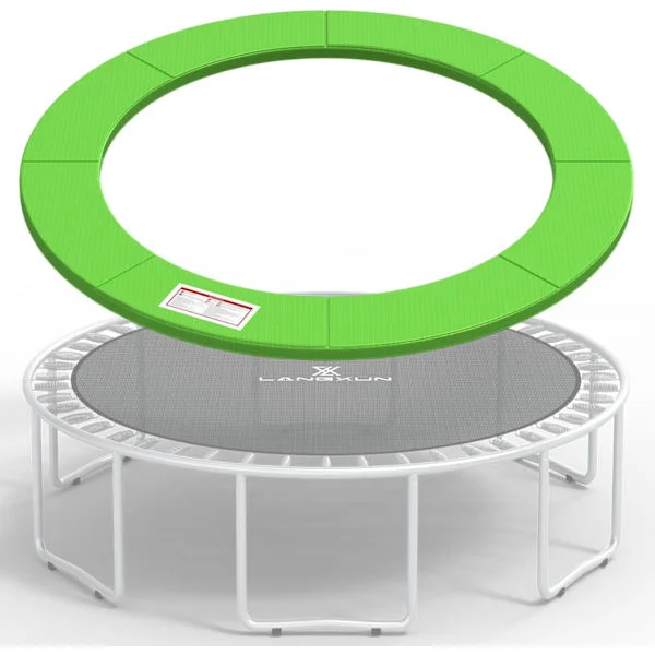 LANGXUN Universell Trampoline Erstatnings Sikkerhetspute 10ft Vanntett Fjærdekke for Rund Ramme