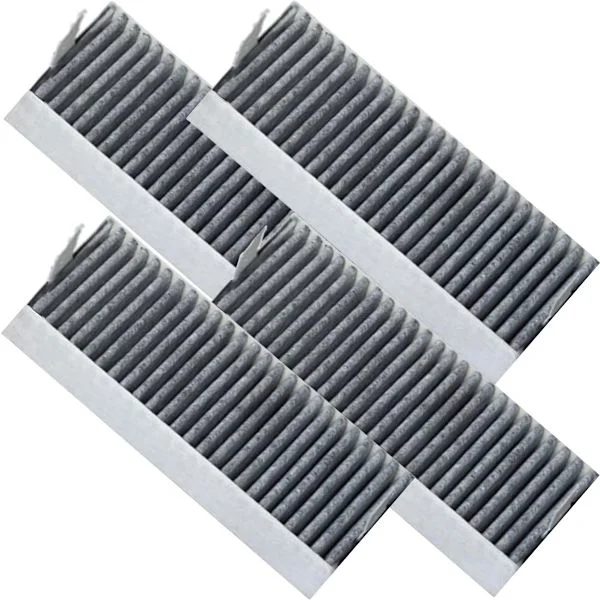 ING 4 x Kullfilter for kjøkkenvifte, kompatibel med Neff, Siemens og Bosch 17007505 / 17004796 / HZ9VRCR0 HEZ9VRUD0, 17007113