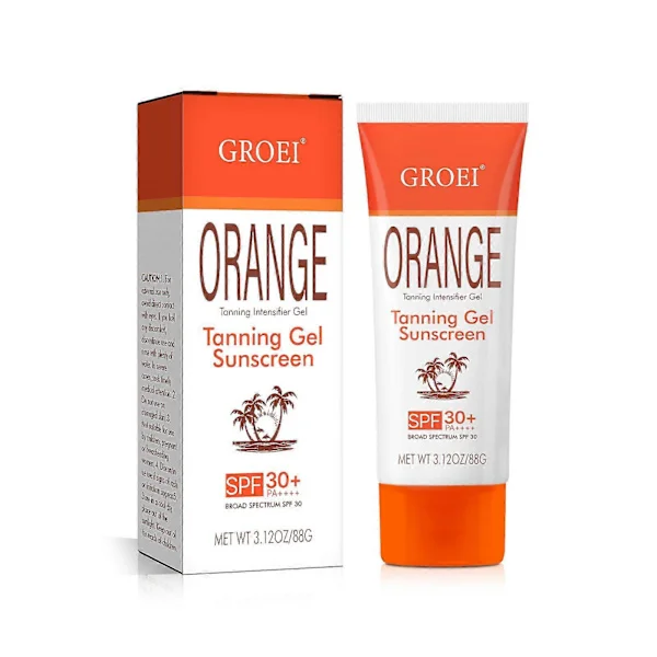 Orange Sun Brun-utan-sol Gel, SPF 30 - Återfuktande Brun-utan-sol Accelerator för Mörkare