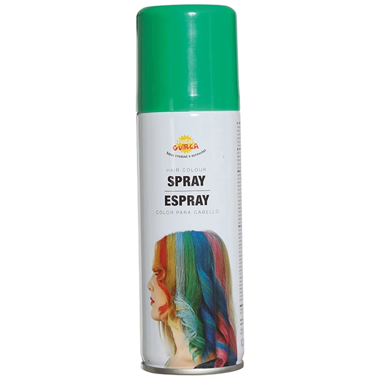 Spray til hårfarve Grøn