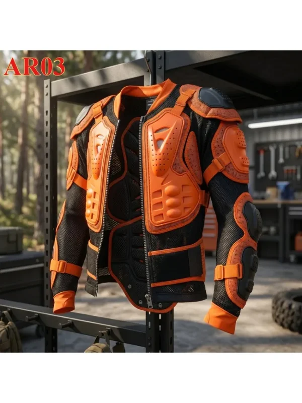 AliExpress - AR03 Motorradjacken Herren Körperschutzjacken CE-Zertifizierte Protektoren Motorrad Motocross Jacke Moto Schutzjacke