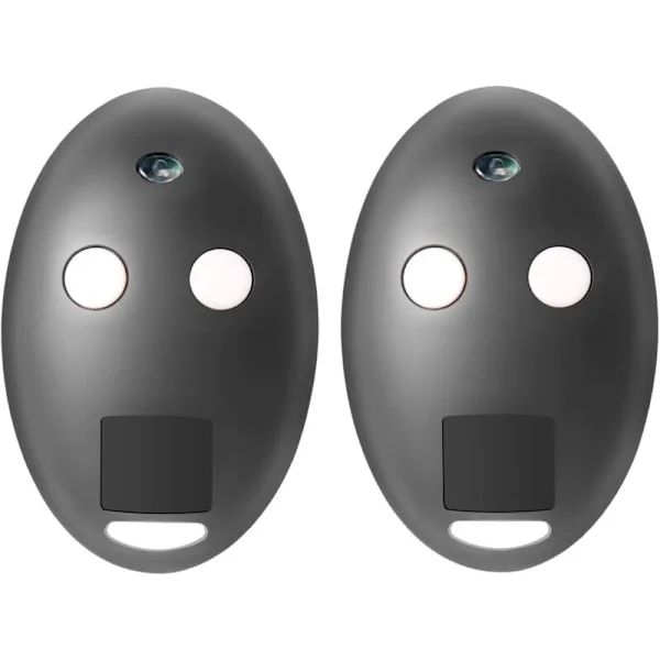 2PCS Gate Remote Control, Garage Door Remote Control, 2-piece BFT MITTO2-Mitto2 M 2-channel 433 MHz Rolling Code Remote Control for Automation (FMY)