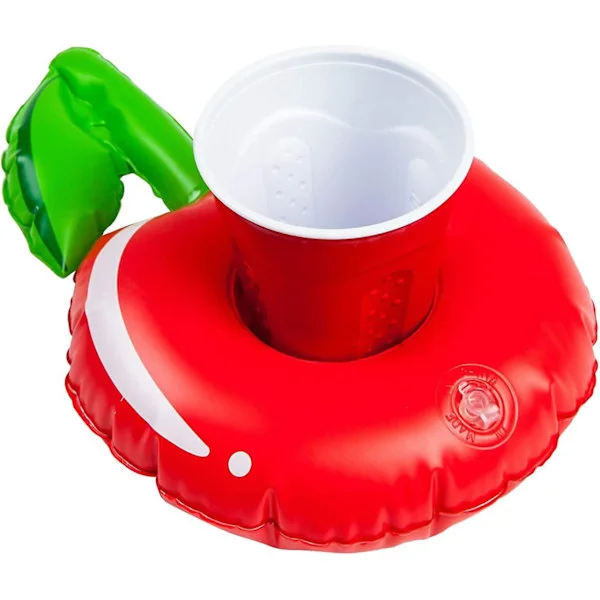 Oppblåsbar Koppholder Flytere, Drikkeholdere Brikker For Å Holde Fruktdrikk Øl Vin Glass, Oppblåsbar Drikkekoppholder Flyter Som For Svømmebasseng B