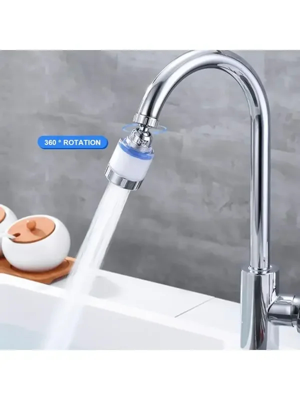AliExpress - 1 ensemble de filtres à eau pour robinet, éléments filtrants rotatifs à 360 degrés, kit de purification d'eau, outils de filtration des 