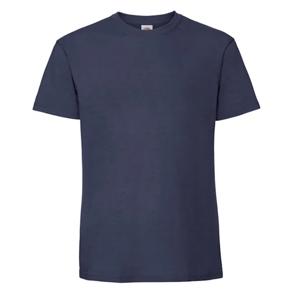 Fruit Of The Loom Herr Iconic Premium Ringspun Bomulls T-shirt X