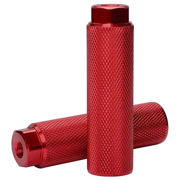 Cykelpinnar Aluminiumlegering Anti-halk Lead Foot För BMX-cykel Passar 3 8 Tums Axlar Cykelpinnar Anti-halk Lead Foot Rest Pinnar