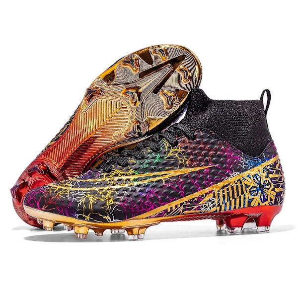 【BQ】High Quality Football Boots for Boys Professional Men Ultralight Soccer Shoes Kids Training Breathable Unisex Football Shoes EU41