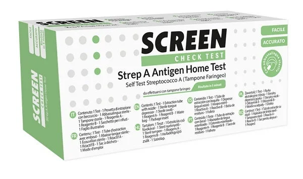 Strep a Antigen Home Test Determinazione Qualitativa Antigeni