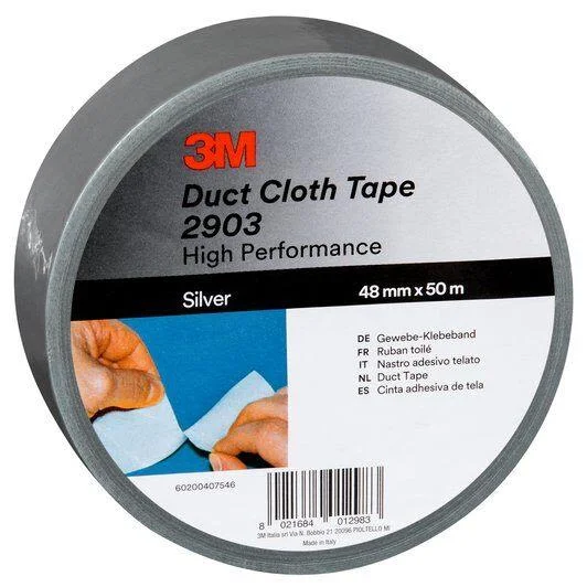 3M Scotch 2903 Gaffateip sølv 48 mm x 50 m, Maskintilbehør & forbruk
