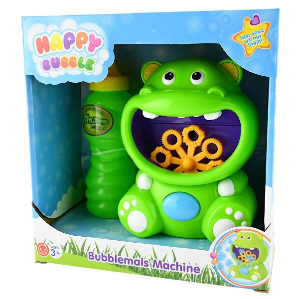 Såpbubbelmaskin Flodhäst