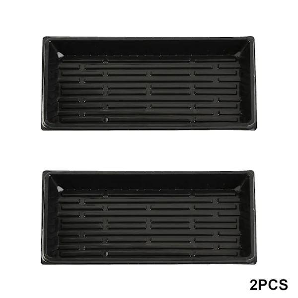 2 stk. Slitesterk spirebrett uten hull, plugg, spirestarter, dyrkebrett