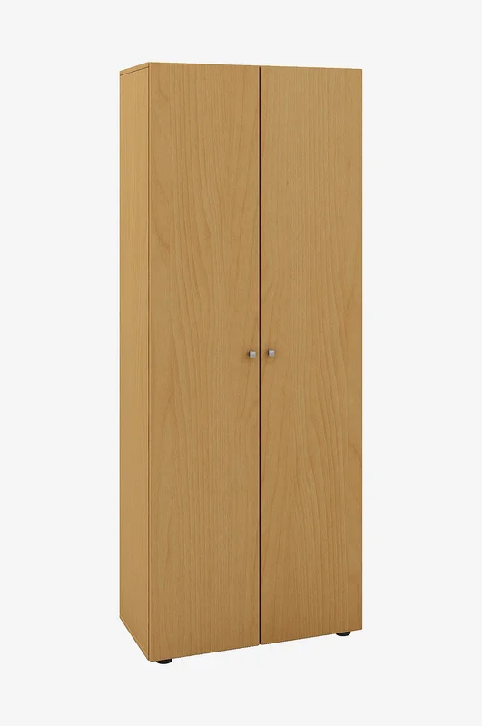 VCM - Vcm Skoskap Vandol I med dører og 5 hyller - Beige - Skoskap - Fra Homeroom