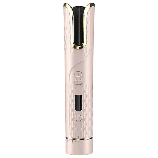 Hair Curler, Cordless Automatic Curling Iron Portable Rechargeable Silky Curls Fast Heating