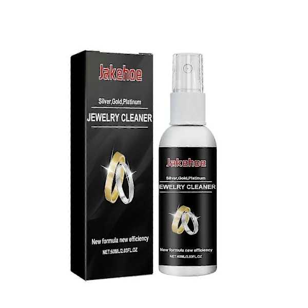 Premium Smykkerenser - 60 ml til Guld, Sølv & Diamantringe, Ure | Skånsom, Effektiv, Anti-Oxidation & Langvarig Genskabelse af Glans