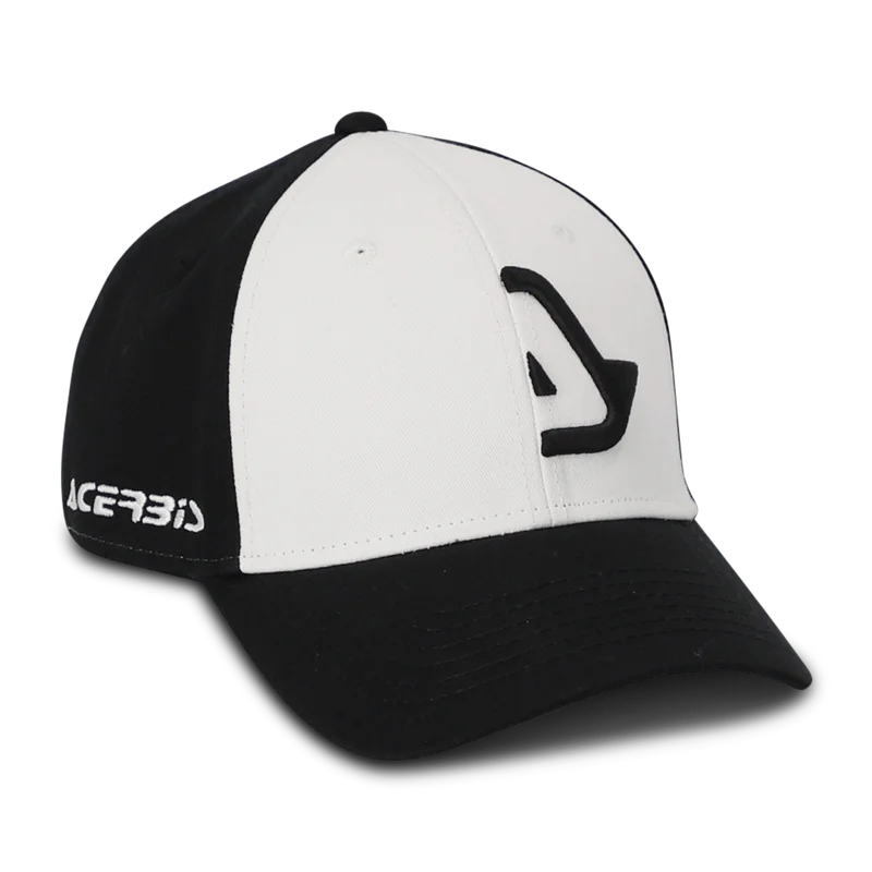 Czapka z Daszkiem Acerbis Logo Złamany Biały Onesize