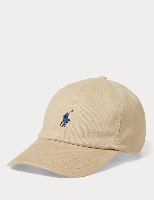 Polo Ralph Lauren The Iconic Cotton Chino Ball Cap Beige Caps Jungen - Kids Brand Store