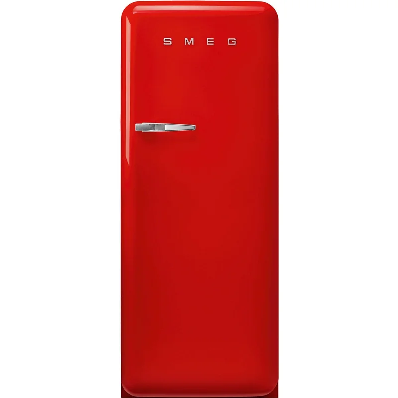 Smeg FAB28RRD6 Kjøleskap Med Fryser 153cm Høyrehengt Rød