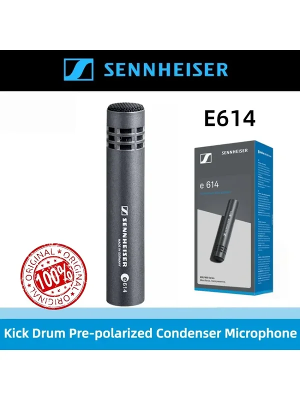 AliExpress - Microphone à condensateur hypercardioïde Sennheiser Evolution 600 Series E614 pour instruments à vent et instruments à cordes