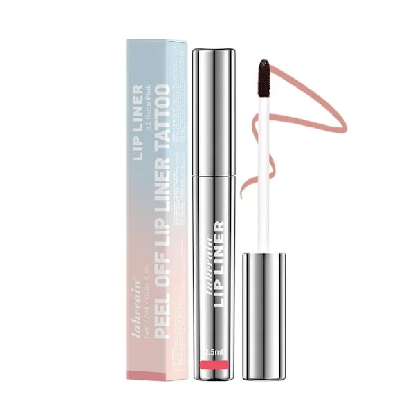 Lip Liner Stay-N - Peel-off Lip Liner Tattoo, Peel Off Lip Stain Langtidsholdbar -