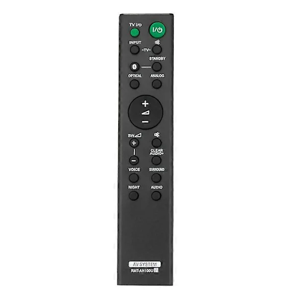 -AH100U Ersättningsfjärrkontroll HT-CT180 SA-CT180 HTCT180 SACT180 Sound Bar Audio System