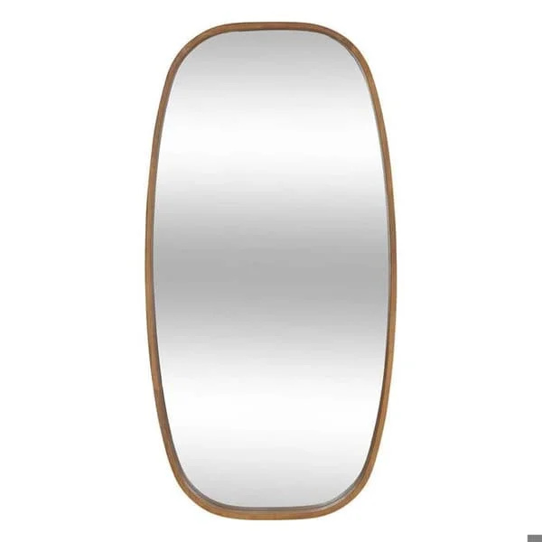 Oval spegel Jasna trä 113x57cm - Atmosphera Inredningsdesigner