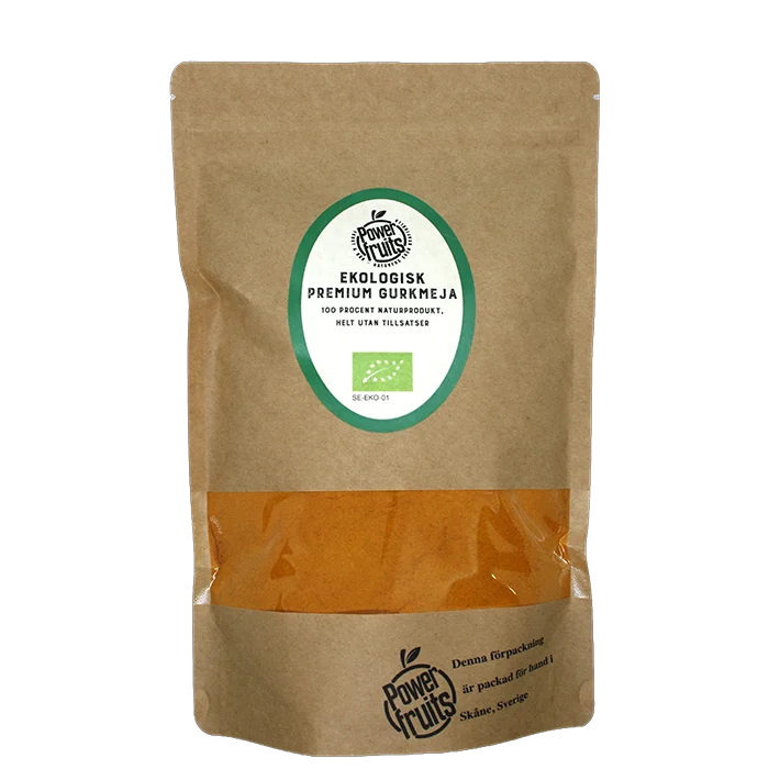 Powerfruits Ekologisk Gurkmeja Premium 500 g