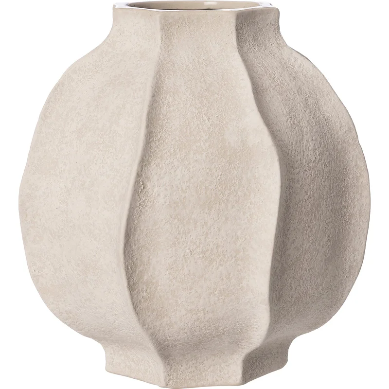 Ernst Vas stengods 18 cm, naturvit | Inredning > Vaser & Krukor > Vas | Bagaren och Kocken