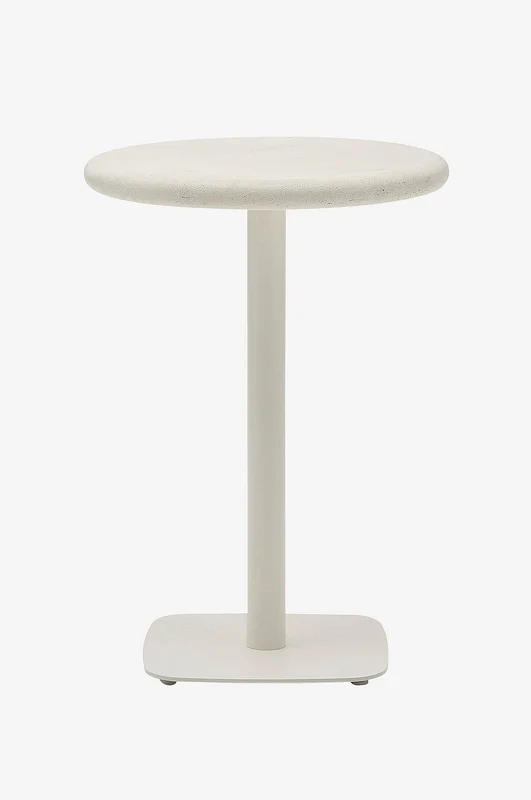 Kave Home - Bord för utomhusbruk - dina - Vit - Utebord - Från Homeroom