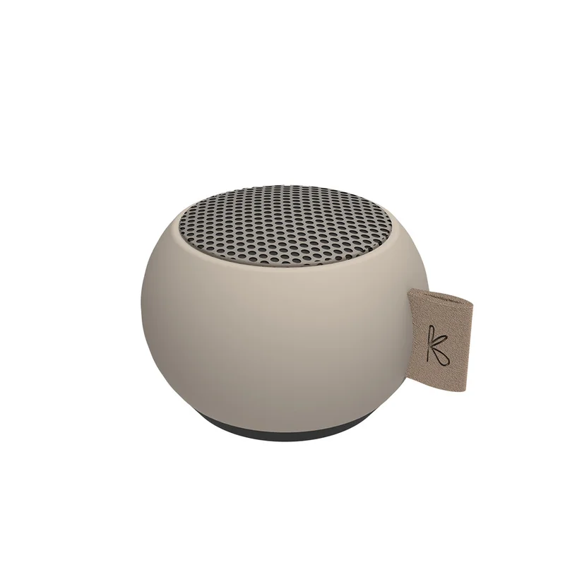 Kreafunk - aGO mini Transportabel Højtaler - True Trådløs Stereo, Bluetooth 4.0 - støv og vandafvisende Ivory Sand