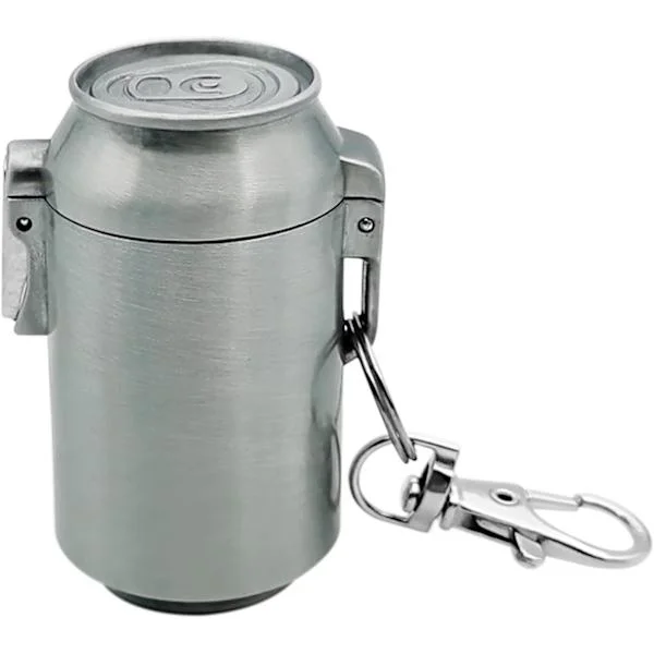 Portable Pocket Ashtray, Mini Odor-Proof Pocket Ashtray with Lid and Keychain, Creative Portable Outdoor Ashtrays, Outdoor Ashtray, 5.8 * 4 cm